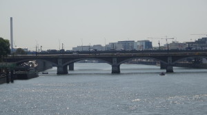 Le pont National vu du pont de Tolbiac