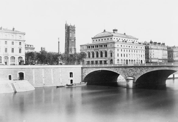 Le Pont en 1854