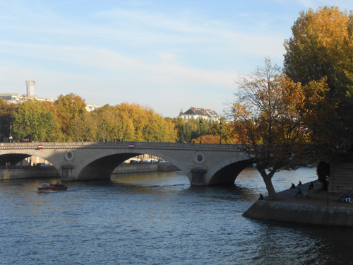 Vue du pont Louis-Philippe depuis l’Île de la Cité