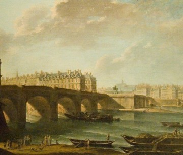 Le Pont Neuf et la Samaritaine par Raguenet