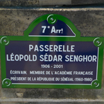 La passerelle Senghor, anciennement Solférino